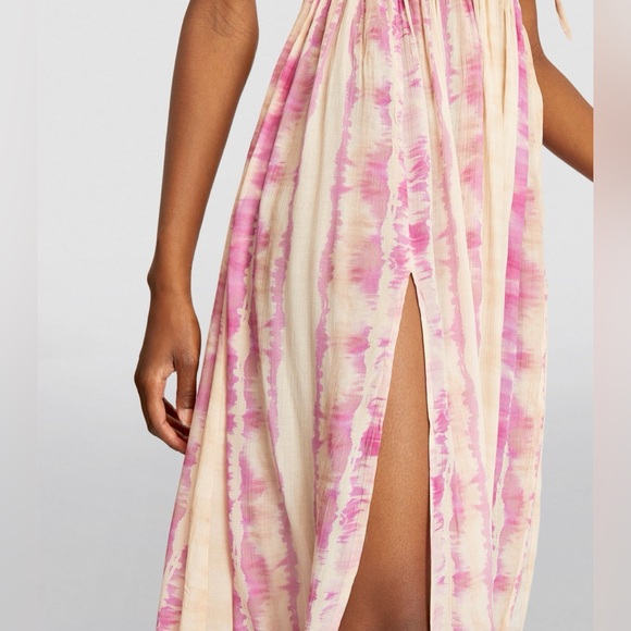 ALLSAINTS ~ Rosa Marea Tie Dye Print Dress - Picture 5 of 12
